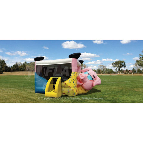 Cutting Edge Inflatable Bouncers 14'H Party Pig Belly Bouncer by Cutting Edge 781880230182 BC130102 14'H Party Pig Belly Bouncer by Cutting Edge SKU# BC130102