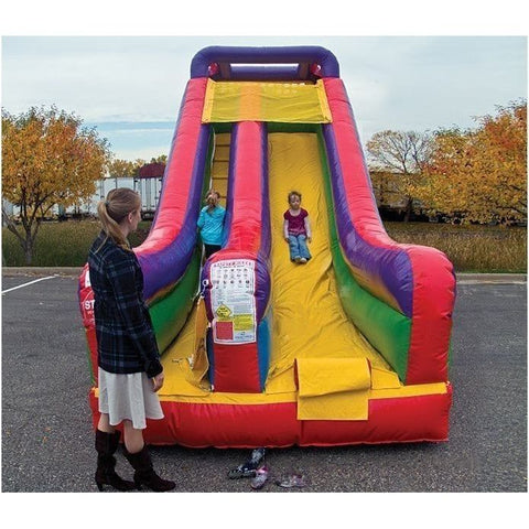 Cutting Edge Inflatable Bouncers 14'H Wacky Mini Deluxe Slide by Cutting Edge 781880278191 S000101 14'H Wacky Mini Deluxe Slide by Cutting Edge SKU#S000101