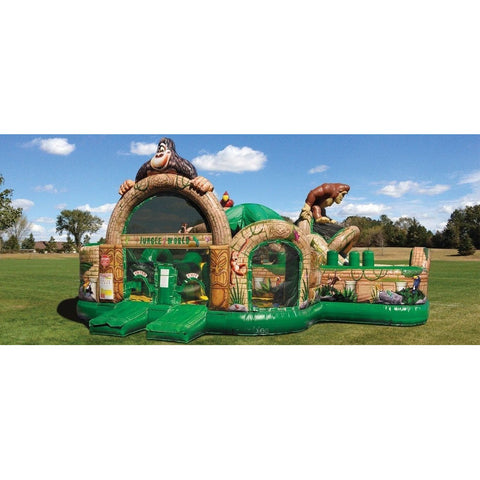 Cutting Edge Inflatable Bouncers 15'H Jungle World Kid Combo by Cutting Edge 781880294269 K140404 15'H Jungle World Kid Combo by Cutting Edge SKU#K140404