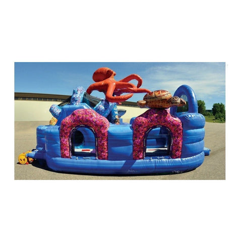 Cutting Edge Inflatable Bouncers 15'H Ocean World Kid Combo by Cutting Edge 781880294696 K140201 15'H Ocean World Kid Combo by Cutting Edge SKU#K140201