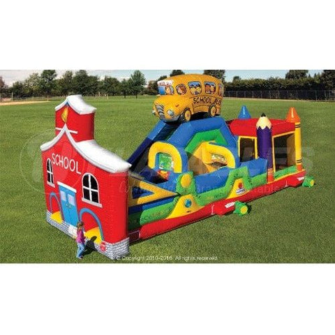 Cutting Edge Inflatable Bouncers 15' School House Obstacle by Cutting Edge 781880276951 OB300101 15' School House Obstacle by Cutting Edge SKU# OB300101