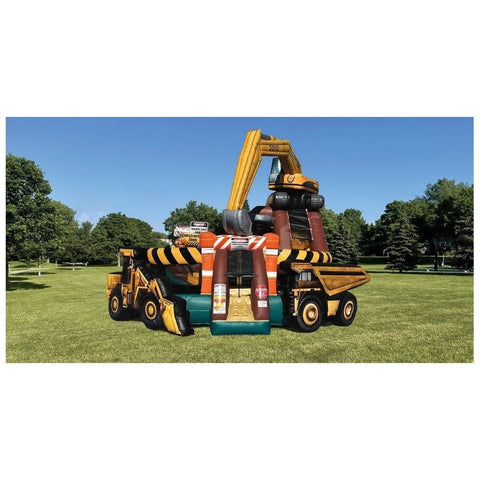 Cutting Edge Inflatable Bouncers 16' 06"H Construction KidZone Wet/Dry Combo by Cutting Edge 17'H Pirate KidZone Wet/Dry Combo by Cutting Edge SKU#BC431401