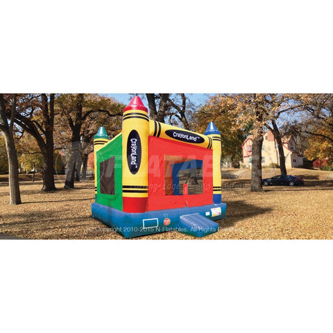 Cutting Edge Inflatable Bouncers 16'H Crayonland Bouncer by Cutting Edge BC050401 15'H Palm Tree Bouncer by Cutting Edge SKU# BC080101