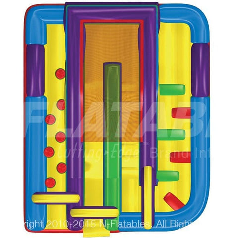 Cutting Edge Inflatable Bouncers 16' Wacky Millennium Slide Combo by Cutting Edge 781880294610 K250101 16' Wacky Millennium Slide Combo by Cutting Edge SKU #K250101