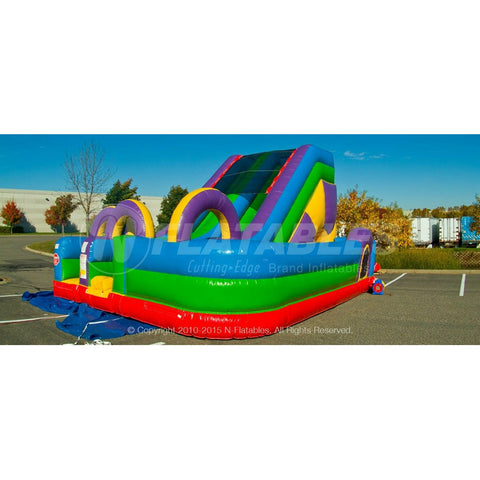 Cutting Edge Inflatable Bouncers 16' Wacky Millennium Slide Combo by Cutting Edge 781880294610 K250101 16' Wacky Millennium Slide Combo by Cutting Edge SKU #K250101
