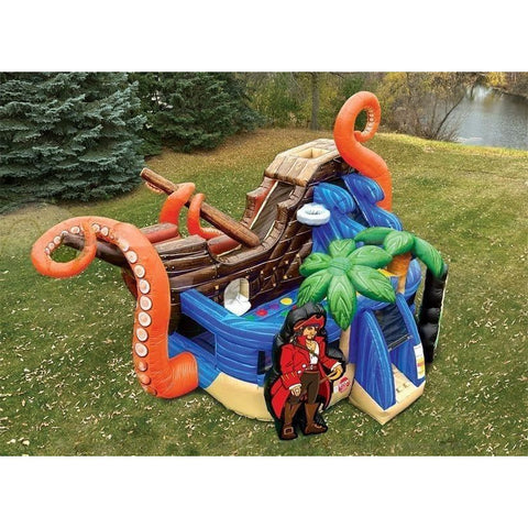 Cutting Edge Inflatable Bouncers 17'H Pirate KidZone Wet/Dry Combo by Cutting Edge 781880299370 BC431401 17'H Pirate KidZone Wet/Dry Combo by Cutting Edge SKU#BC431401