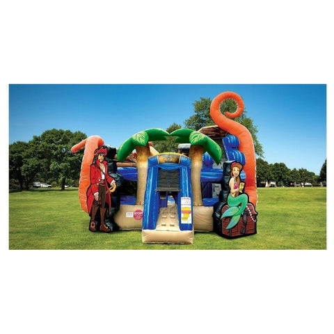 Cutting Edge Inflatable Bouncers 17'H Pirate KidZone Wet/Dry Combo by Cutting Edge 781880299370 BC431401 17'H Pirate KidZone Wet/Dry Combo by Cutting Edge SKU#BC431401