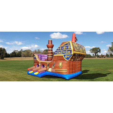 Cutting Edge Inflatable Bouncers 17'H Pirate Ship™ Kid Combo by Cutting Edge 12'H Wacky Kiddie Korner by Cutting Edge SKU# K050103