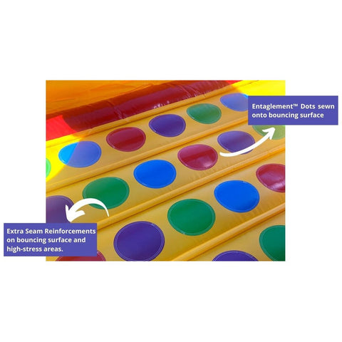 Cutting Edge Inflatable Bouncers 17'H Wacky Train Combo by Cutting Edge 781880213406 BC380201 17'H Wacky Train Combo by Cutting Edge SKU#BC380201