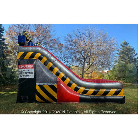 Cutting Edge Inflatable Bouncers 18' High Voltage Dual Slide by Cutting Edge 781880279761 S020401 18' High Voltage Dual Slide by Cutting Edge SKU# S020401