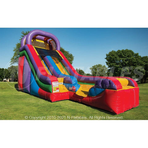 Cutting Edge Inflatable Bouncers 18' Wacky Slide Wet/Dry by Cutting Edge 781880232926 S020107WD 18' Wacky Slide Wet/Dry by Cutting Edge SKU# S020107WD
