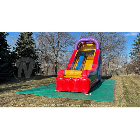 Cutting Edge Inflatable Bouncers 18' Wacky Slide Wet/Dry by Cutting Edge 781880232926 S020107WD 18' Wacky Slide Wet/Dry by Cutting Edge SKU# S020107WD