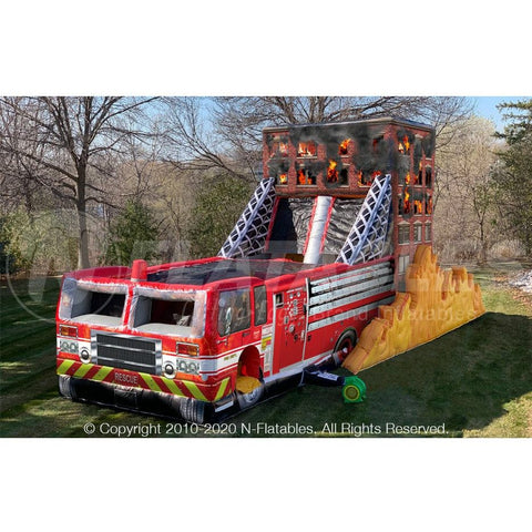 Cutting Edge Inflatable Bouncers 19' Fire Rescue Jr. Obstacle Jr. by Cutting Edge 781880235873 OB210201 19' Fire Rescue Jr. Obstacle Jr. by Cutting Edge SKU# OB210201