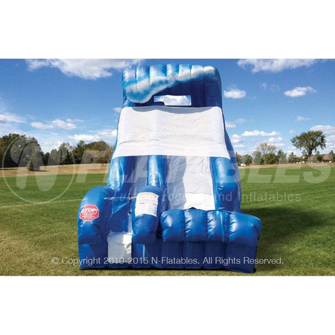 Cutting Edge Inflatable Bouncers 19'H Wild Wave Jr.™ Water Slide w/ Pool by Cutting Edge 781880240389 S240101 19'H Wild Wave Jr.™ Water Slide w/ Pool by Cutting Edge SKU# S240101