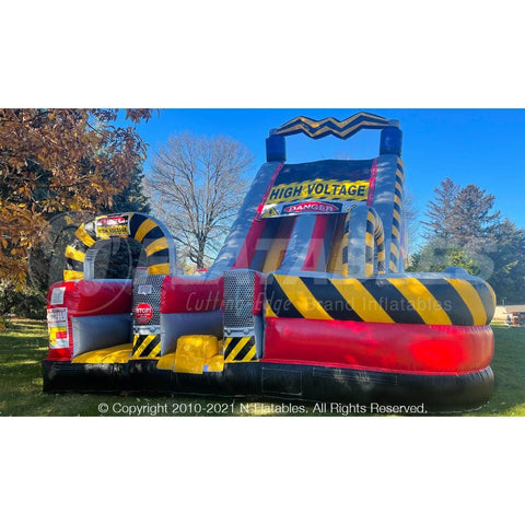 Cutting Edge Inflatable Bouncers 19' High Voltage Slide Combo by Cutting Edge 781880277958 K250201 19' High Voltage Slide Combo by Cutting Edge SKU# K250201