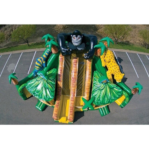 Cutting Edge Inflatable Bouncers 20'H Rainforest Triple Slide by Cutting Edge S290101 21'H Tiger Big Mouth by Cutting Edge SKU# S400101