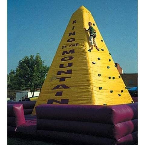 Cutting Edge Inflatable Bouncers 22'H King of the Mountain by Cutting Edge 781880293538 IN180107 25H Volcano Island Inflatable Rock Climbing Wall Cutting Edge IN180301