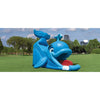 Image of Cutting Edge Inflatable Bouncers 24'H Wally Whale Jr. Slide by Cutting Edge 19'H Wacky Old Woman In The Shoe Slide by Cutting Edge SKU#S080103