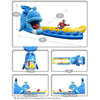 Image of Cutting Edge Inflatable Bouncers 24'H Wally Whale Jr. Water Slide by Cutting Edge 781880294368 S150301 24'H Wally Whale Jr. Water Slide by Cutting Edge SKU#S150301