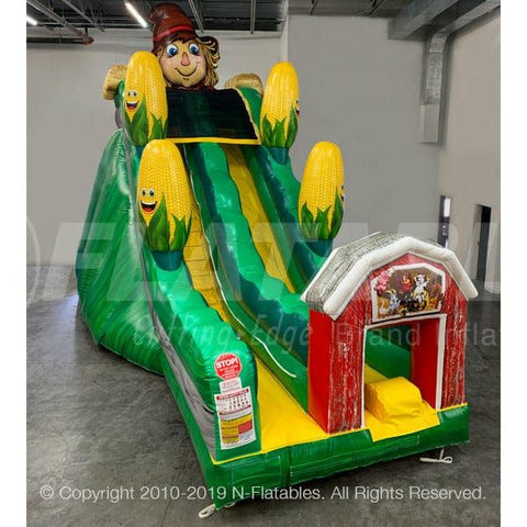 Cutting Edge Inflatable Bouncers 24' Scarecrow Slide by Cutting Edge 781880202325 S500101 24' Scarecrow Slide by Cutting Edge SKU# S500101