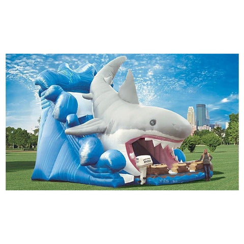 Cutting Edge Inflatable Bouncers 25'H Gone Fish’N by Cutting Edge 20'H Gone Fish’n Wet/Dry Slide by Cutting Edge SKU# S070601