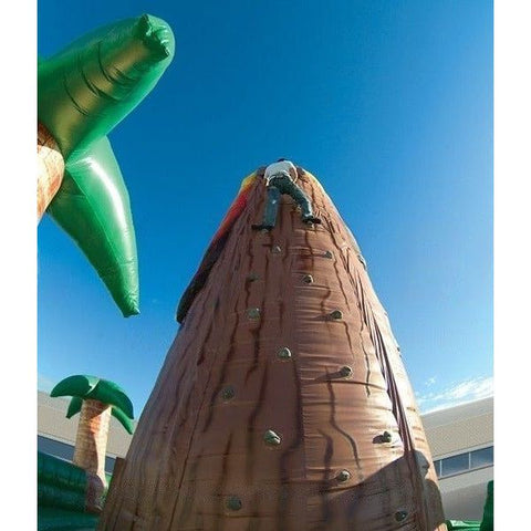 Cutting Edge Inflatable Bouncers 25'H Volcano Island Inflatable Rock Climbing Wall by Cutting Edge 781880210917 IN180301 25H Volcano Island Inflatable Rock Climbing Wall Cutting Edge IN180301