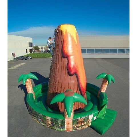 Cutting Edge Inflatable Bouncers 25'H Volcano Island Inflatable Rock Climbing Wall by Cutting Edge 781880210917 IN180301 25H Volcano Island Inflatable Rock Climbing Wall Cutting Edge IN180301