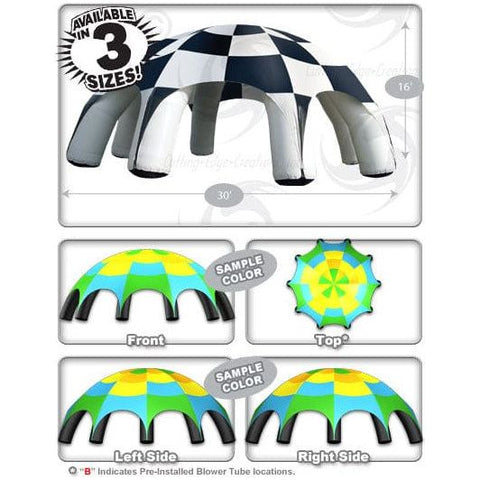 Cutting Edge Inflatable Bouncers 30’ Air Tent by Cutting Edge 781880213109 IN300201 30’ Air Tent by Cutting Edge SKU#IN300201