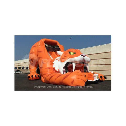 Cutting Edge Inflatable Bouncers 35'H Sabretooth Dual Slide by Cutting Edge 781880294955 S060201 35'H Sabretooth Dual Slide by Cutting Edge SKU# S060201