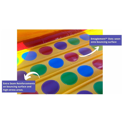 Cutting Edge Inflatable Bouncers 8' Wacky SpaceSaver Combo by Cutting Edge 781880295068 B010101