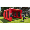 Image of Cutting Edge Inflatable Bouncers Customizable Inflatable Soccer Goal by Cutting Edge 781880211143 10000000589 14'H High Voltage Mini Sports Cage by Cutting Edge SKU# IN100205