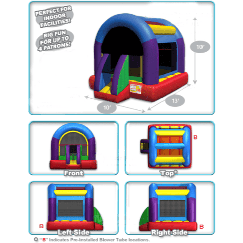 10' Wacky Arched Bouncer (Mini) by Cutting Edge SKU# B150401