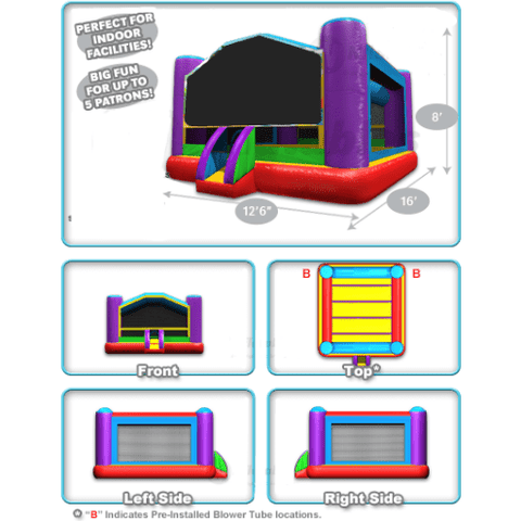 Cutting Edge Residential Bouncers 8' Wacky SpaceSaver Bouncer by Cutting Edge B150201 8' Wacky SpaceSaver Bouncer by Cutting Edge SKU# B150201