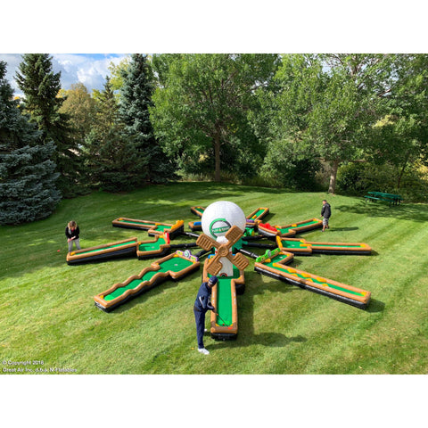 Cutting Edge Toys & Games 7' Play-A-Round Golf 9-Hole Mini Golf by Cutting Edge 781880295013 IN440101 7' Play-A-Round Golf 9-Hole Mini Golf by Cutting Edge SKU# IN440101