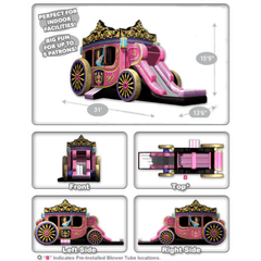 16'H Princess Carriage Combo by Cutting Edge