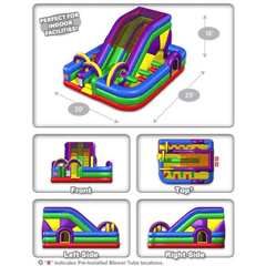 16'H Wacky Slide Combo by Cutting Edge