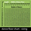 Image of 9' x 9' Commercial Portable Wood Finish Dance Floor