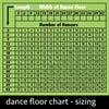 Image of 9' x 12' Commercial Portable Wood Finish Dance Floor