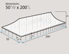 Image of 50' x 200' Premium Sectional Canopy Pole Party Tent - White