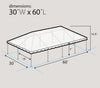 Image of 30' x 60' Premium West Coast Frame Party Tent - Clear