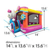 Image of Hello Kitty® Commercial Bounce House with Blower by POGO Bounce House