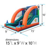 Image of Kick and Score Soccer Inflatable Kicking Target Game with Blower by POGO Bounce House