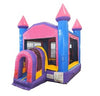 Image of Compact Kids 10' Pink Bounce House with Blower