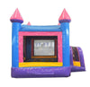 Image of 10'H Compact Kids Pink Bounce House with Blower by POGO