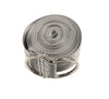 Image of 1.5" x 13' Double D Ring Tie Down Nylon Webbing Straps, Grey
