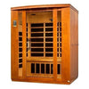 Image of Dynamic Saunas Direct Saunas Dynamic Low EMF Far Infrared Sauna, Bellagio Edition by Dynamic Saunas Direct 019962846960 DYN-6306-01 Dynamic Low EMF Far Infrared Sauna, Bellagio Edition SKU# DYN-6306-01