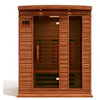 Image of Dynamic Saunas Direct Saunas Maxxus 3 Person Full Spectrum Infrared Sauna - Canadian Red Cedar by Dynamic Saunas Direct 019962853968 MX-M306-01-FS CED Maxxus 3 Person Full Spectrum Infrared Sauna by Dynamic Saunas Direct