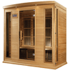 Image of Dynamic Saunas Direct Saunas Maxxus Low EMF FAR Infrared Sauna Canadian Red Cedar by Dynamic Saunas Direct 094922962089 MX-K406-01 CED Maxxus Low EMF FAR Infrared Canadian Red Cedar Dynamic Saunas Direct