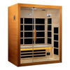 Image of Dynamic Saunas Direct Saunas ***New 2020 Model*** Marseille 3 Person Ultra Low EMF FAR Infrared Sauna by Dynamic Saunas Direct 019962850660 DYN-6308-01 **New 2020 Model** Marseille 3 Person Ultra Low EMF FAR Infrared Sauna