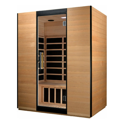 Dynamic Saunas Direct Saunas ***New 2020 Model*** Valencia 3 Person Ultra Low EMF FAR Infrared Sauna by Dynamic Saunas Direct 019962851261 DYN-6326-01 **New 2020 Model** Valencia 3 Person Ultra Low EMF FAR Infrared Sauna